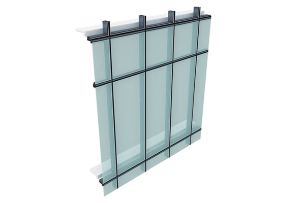 Unit type curtain wall